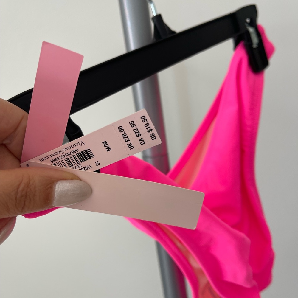 Victoria secret Hot Pink Bikini bottom- Bright Neon Swim